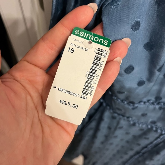 True Decadance Blue Long Sleeve dress - Picture 3 of 4